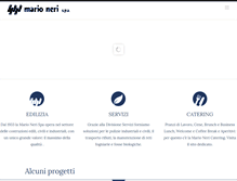 Tablet Screenshot of marioneri.it